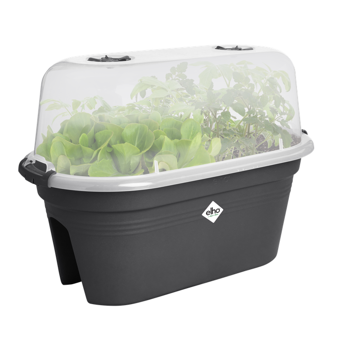 green basics balcony grow set 55cm living black